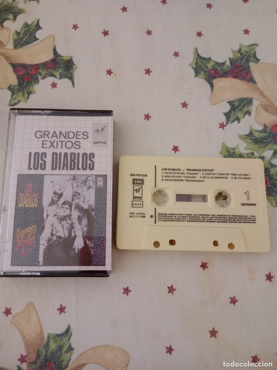 Casetes antiguos: grandes exitos los diablos CASETT / - Foto 1