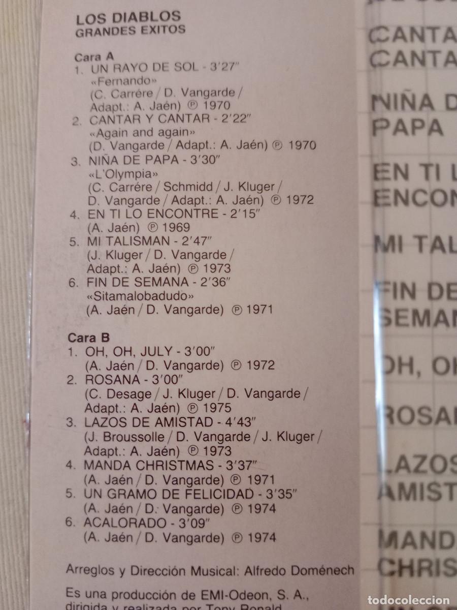 Casetes antiguos: grandes exitos los diablos CASETT / - Foto 2