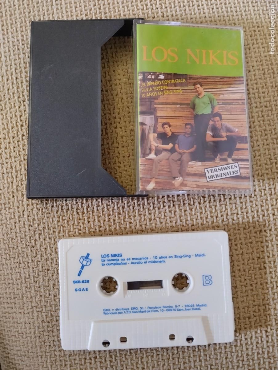 Casetes antiguos: Cinta Cassette Los Nikis - Foto 4