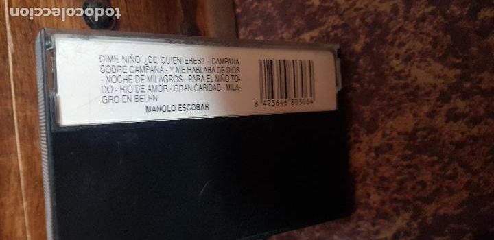 Casetes antiguos: MANOLO ESCOBAR - Foto 2