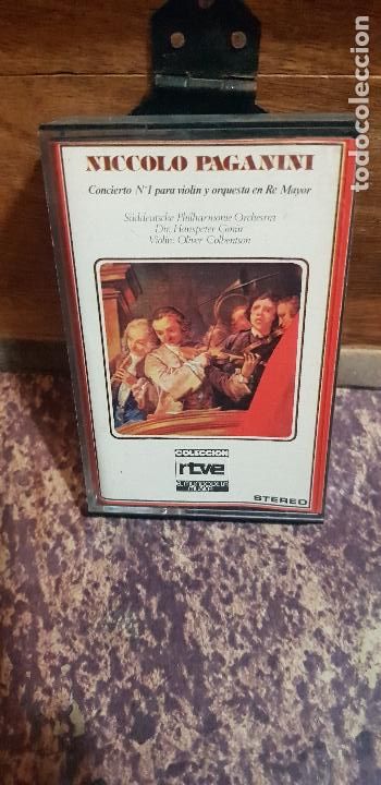 Casetes antiguos: NICCOLO PAGANINI - Foto 1