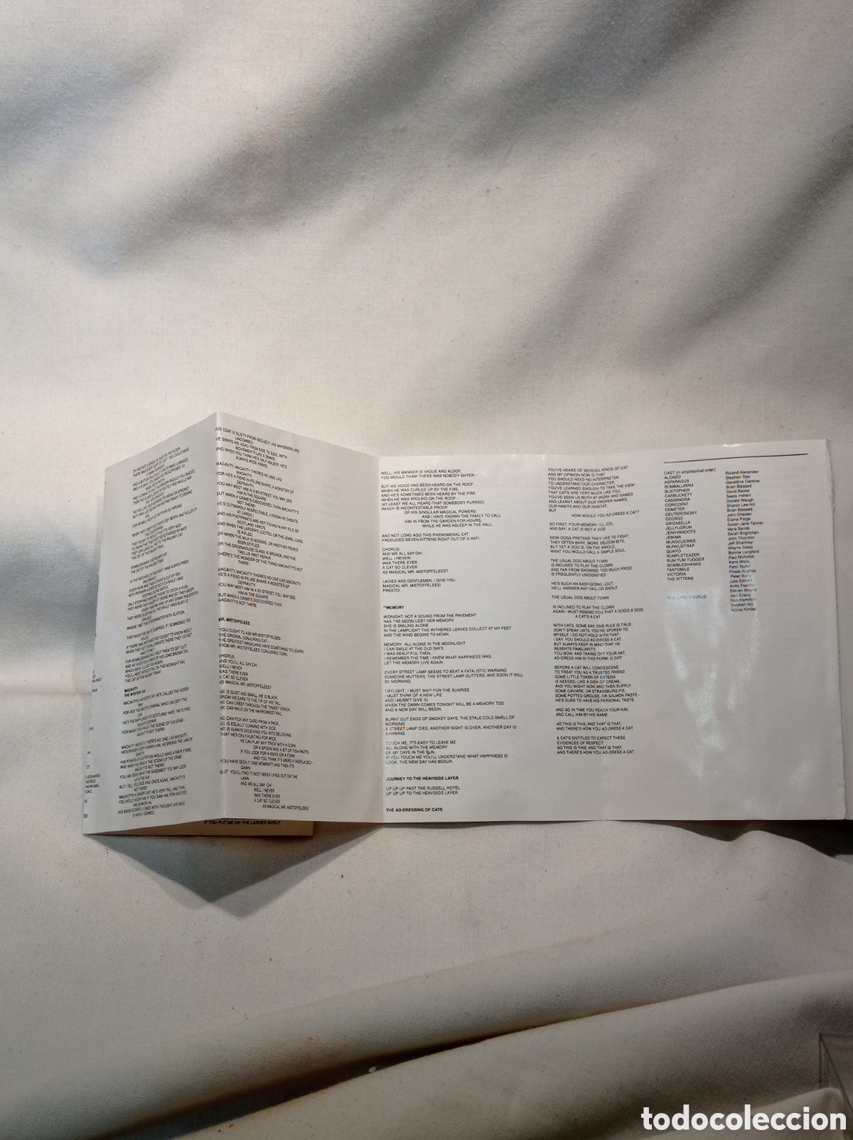 Casetes antiguos: CASSETTE HIGHLIGHTS FROM CATS - Foto 3