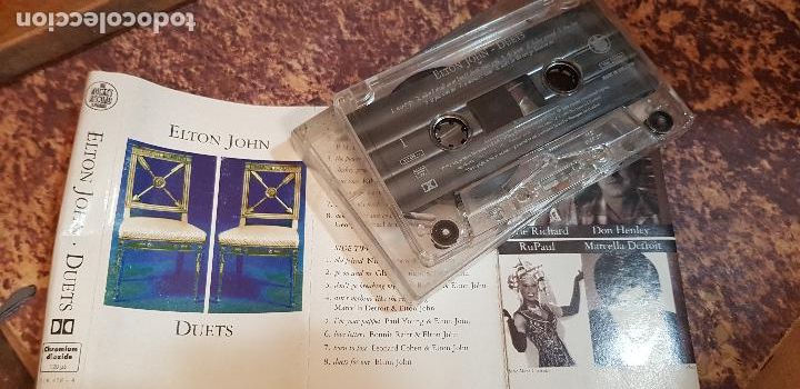 Casetes antiguos: ELTON JOHN-DUETS - Foto 1