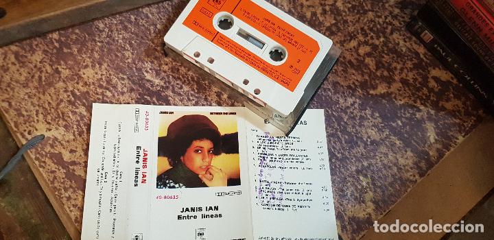 Casetes antiguos: JANIS IAN-ENTRE LINEAS - Foto 1