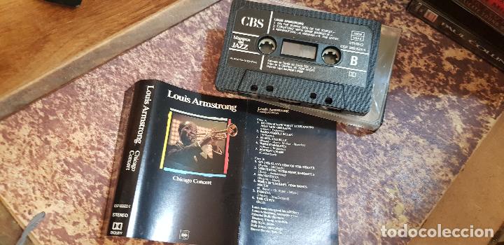 Casetes antiguos: LOUIS ARMSTRONG-CHICAGO CONCERT