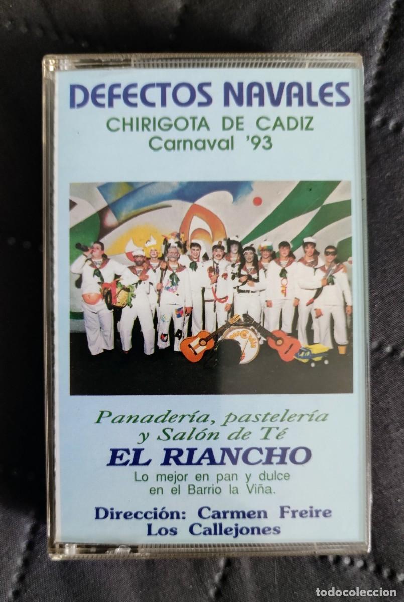 Casetes antiguos: 1&deg; CHIRIGOTA CARAPAPAS - DEFECTOS NAVALES / CARNAVAL CADIZ 1993