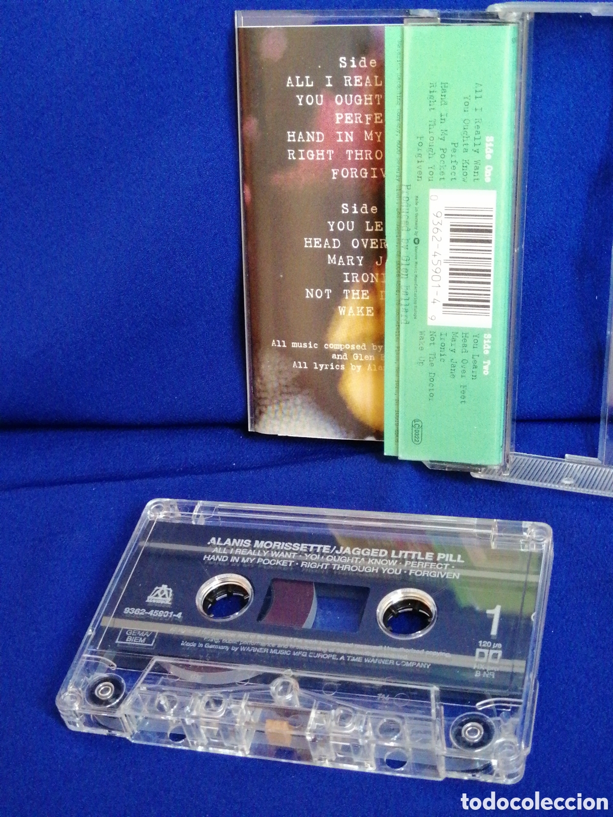 Casetes antiguos: ALANIS MORISSETTE JAGGED LITTLE PILL - Foto 2