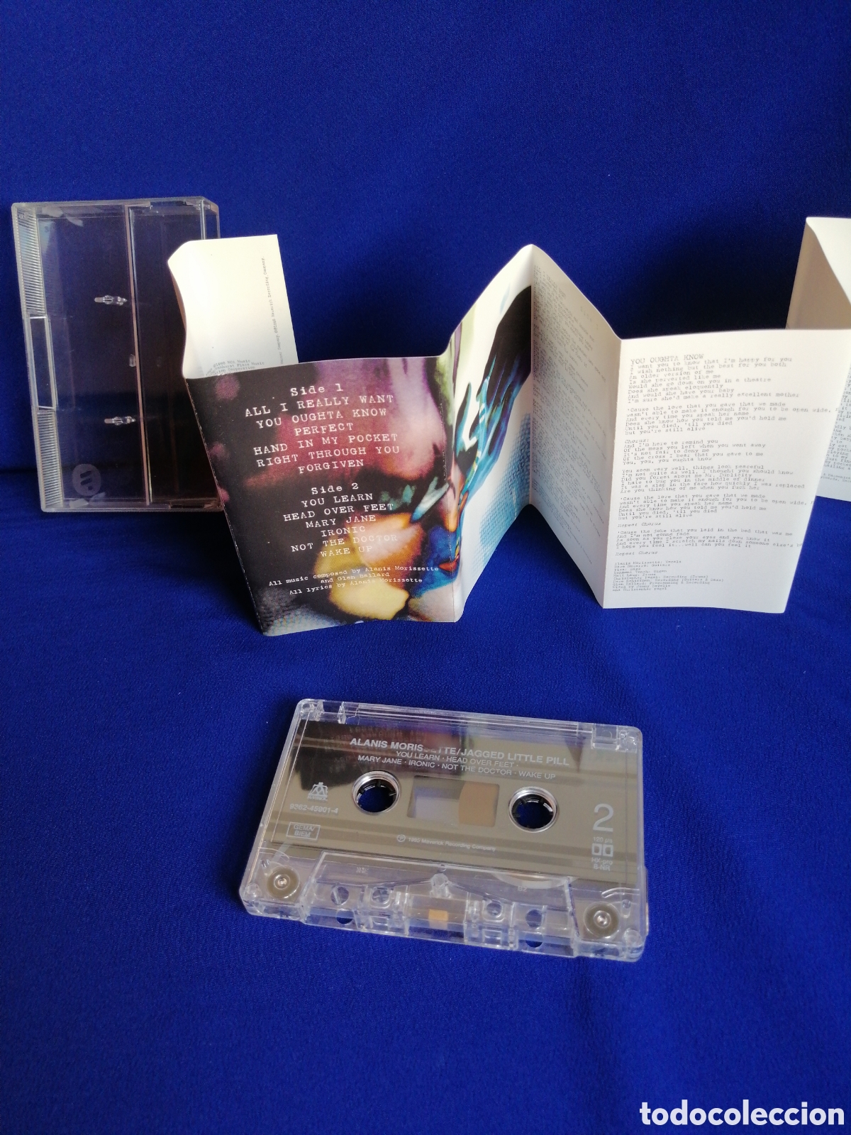 Casetes antiguos: ALANIS MORISSETTE JAGGED LITTLE PILL - Foto 3