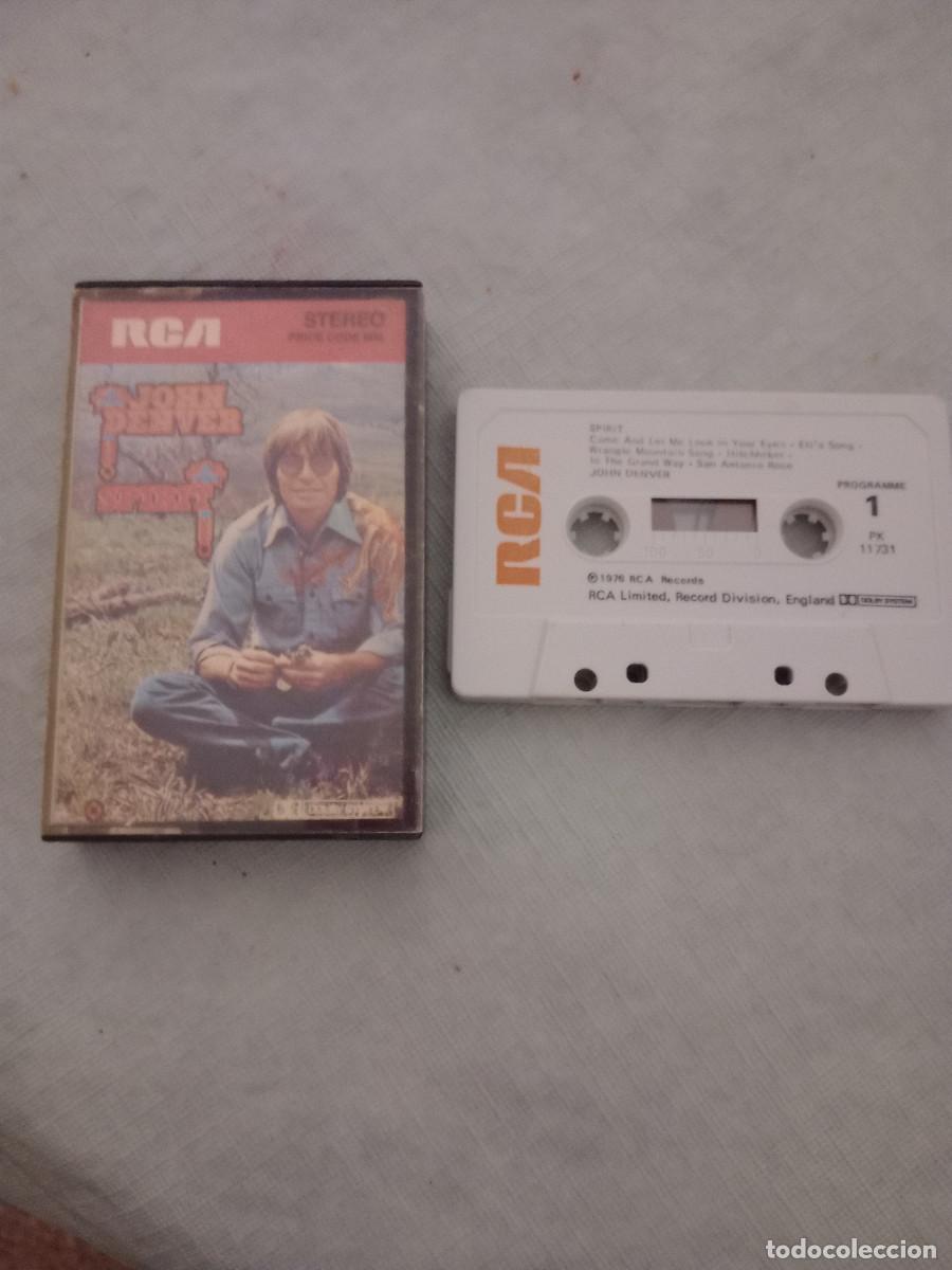 Casetes antiguos: JOHN DENVER / SPIRIT / CASETT - Foto 1