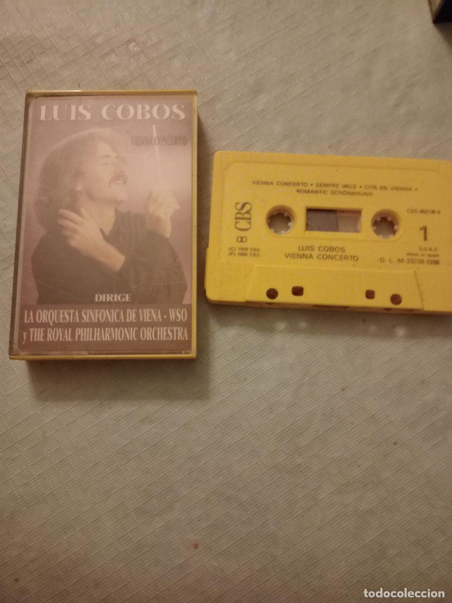 Casetes antiguos: LUIS COBOS VIENNA CONCERTO / CASETT - Foto 1