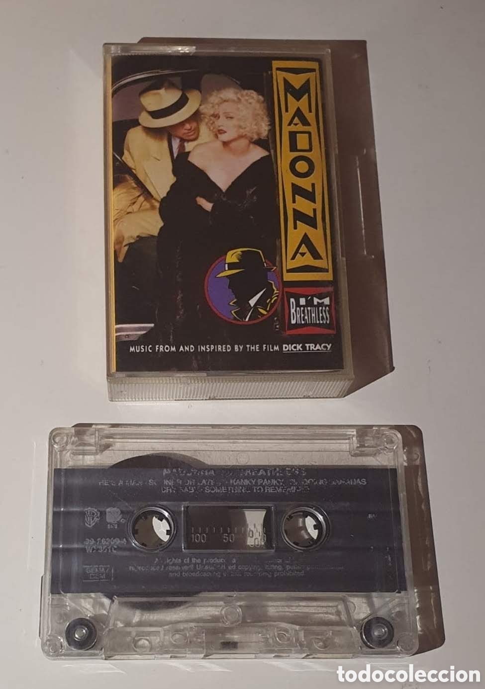 Casetes antiguos: MADONNA / CASSETTE / IM BREATHLESS - Foto 1