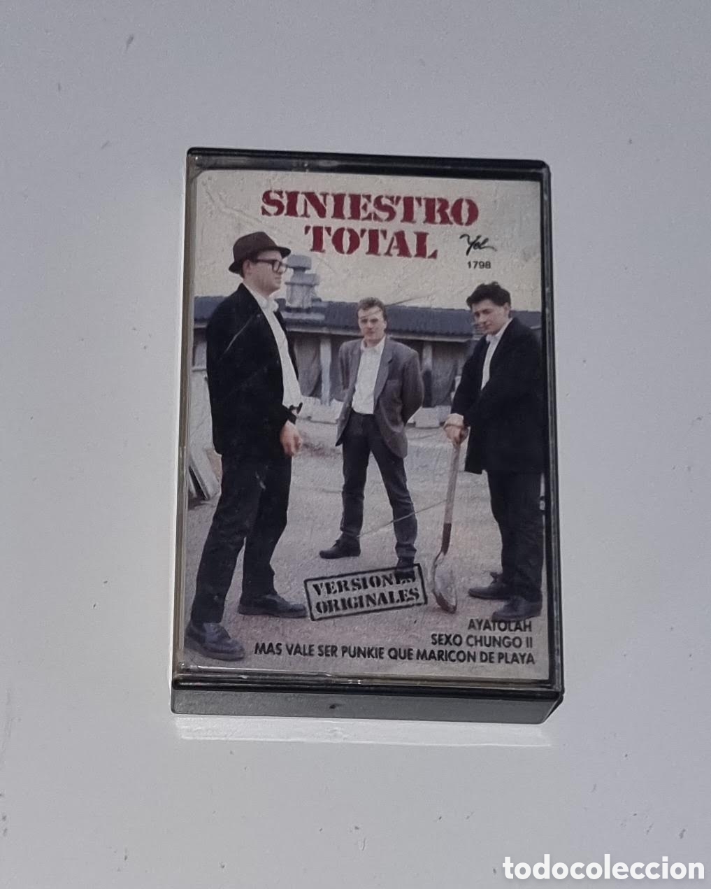 Casetes antiguos: SINIESTRO TOTAL / CASSETTE / GRANDES &Eacute;XITOS - VERSIONES ORIGINALES - Foto 1