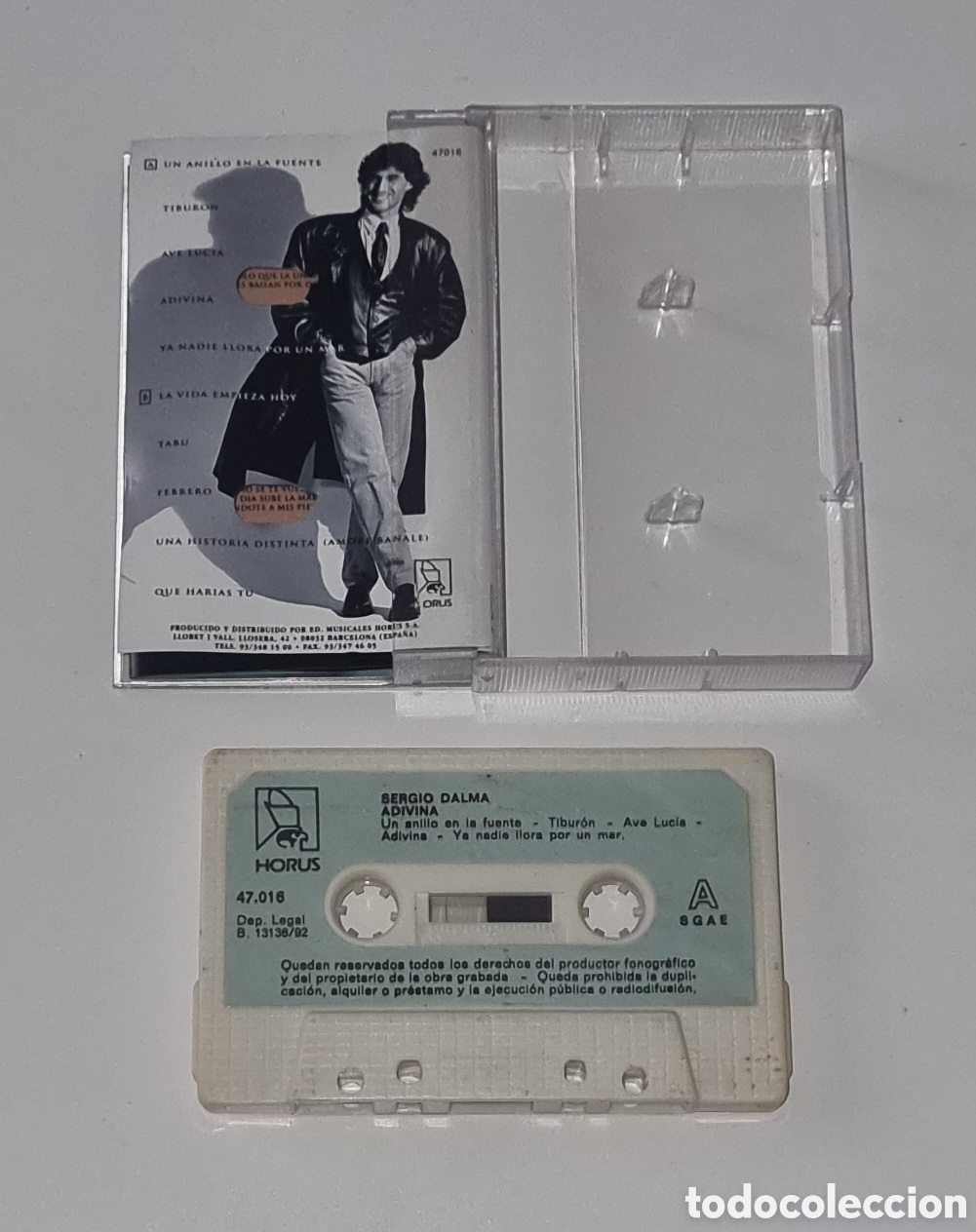 Casetes antiguos: SERGIO DALMA / CASSETTE / ADIVINA - Foto 2