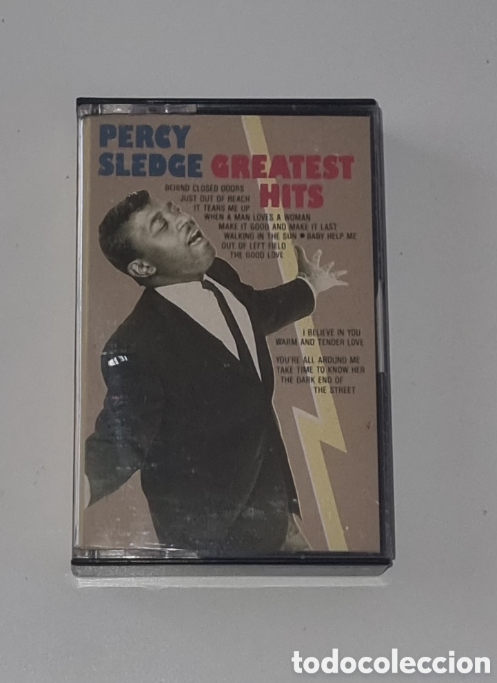 Casetes antiguos: PERCY SLEDGE / CASSETTE / GREATEST HITS - Foto 1