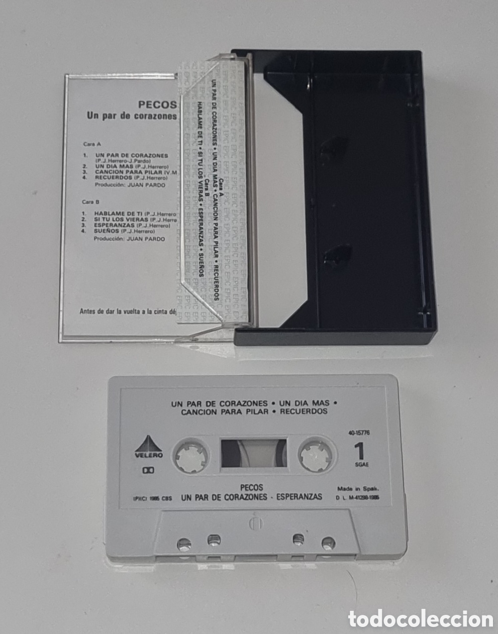Casetes antiguos: PECOS / CASSETTE / GRANDES &Eacute;XITOS - VERSIONES ORIGINALES - Foto 2