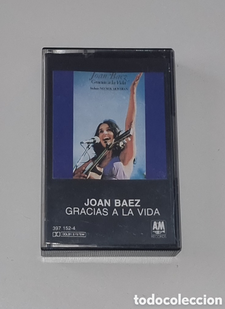 Casetes antiguos: JOAN BAEZ / CASSETTE / GRACIAS A LA VIDA - Foto 1