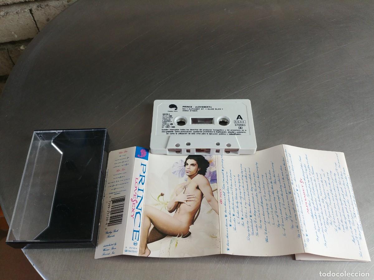 Casetes antiguos: PRINCE-CASETE LOVESEXY - Foto 1