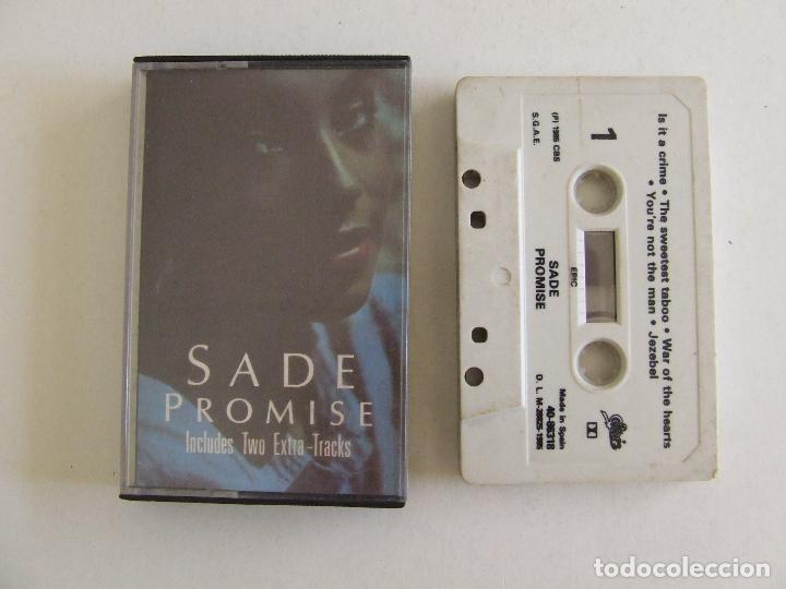 Casetes antiguos: CINTA CASETE SADE PROMISE INCLUDING TWO EXTRA TRACKS - Foto 1