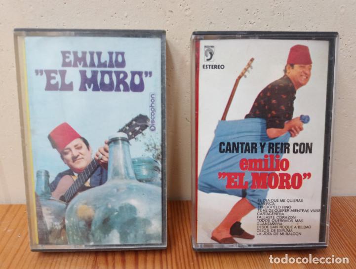 Casetes antiguos: 2 CINTAS DE CASETE, EMILIO EL MORO, CASSETTE - Foto 1