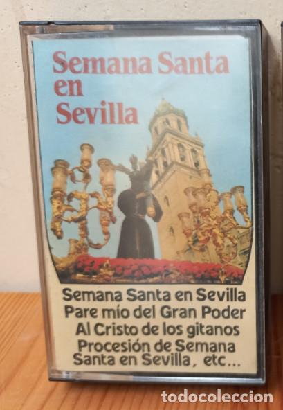Casetes antiguos: CINTA DE CASETE, SEMANA SANTA EN SEVILLA, CASSETTE