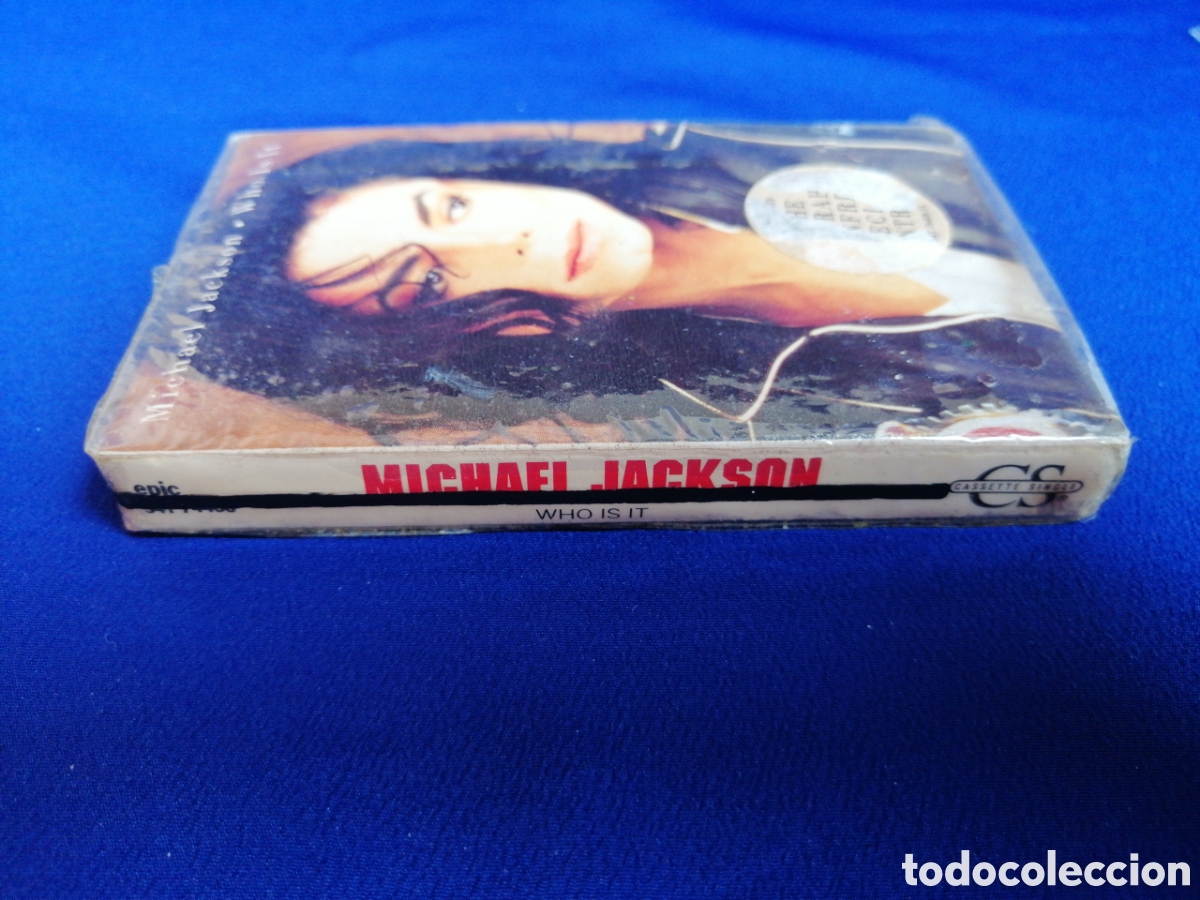 Casetes antiguos: MICHAEL JACKSON - WHO IS IT (DIFICIL DE CONSEGUIR) - Foto 4