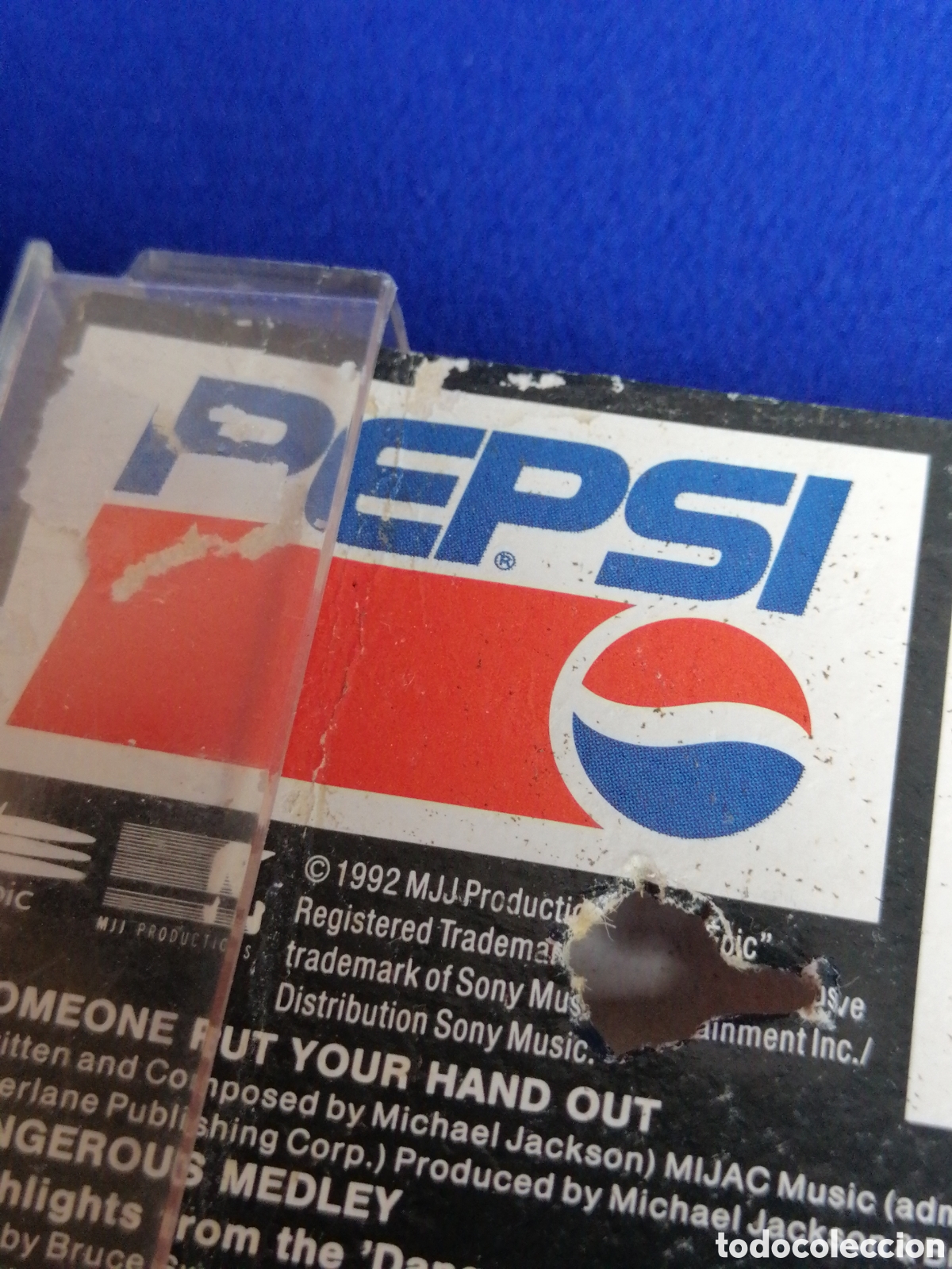 Casetes antiguos: MICHAEL JACKSON - PEPSI - SOMEONE PUT YOUR HAND OUT - Foto 9
