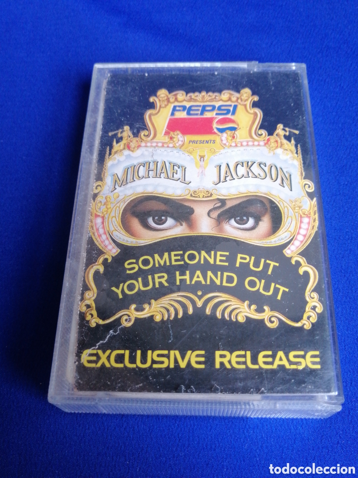 Casetes antiguos: MICHAEL JACKSON - PEPSI - SOMEONE PUT YOUR HAND OUT - Foto 1