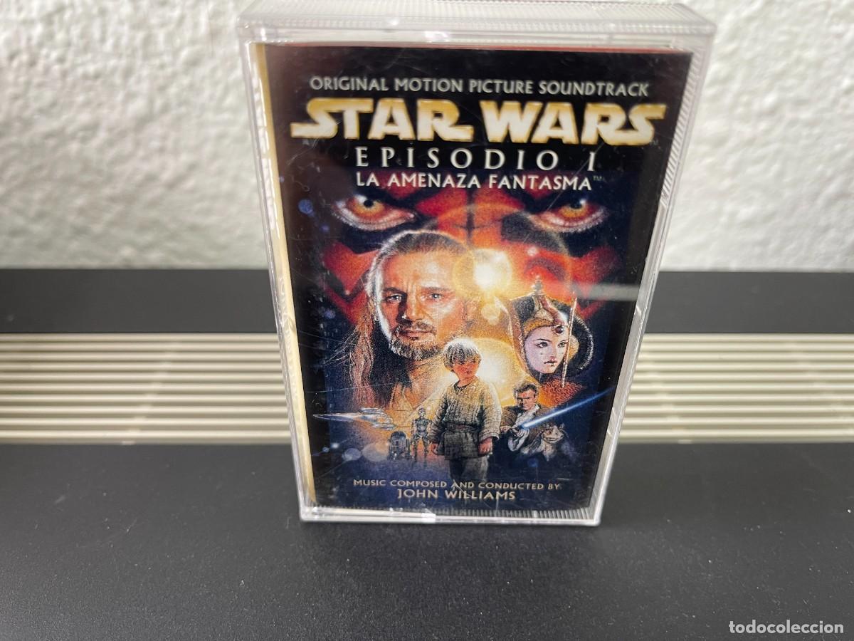 Casetes antiguos: Star Wars - Episodio I: La Amenaza Fantasma (Original Motion Picture Soundtrack) cassete