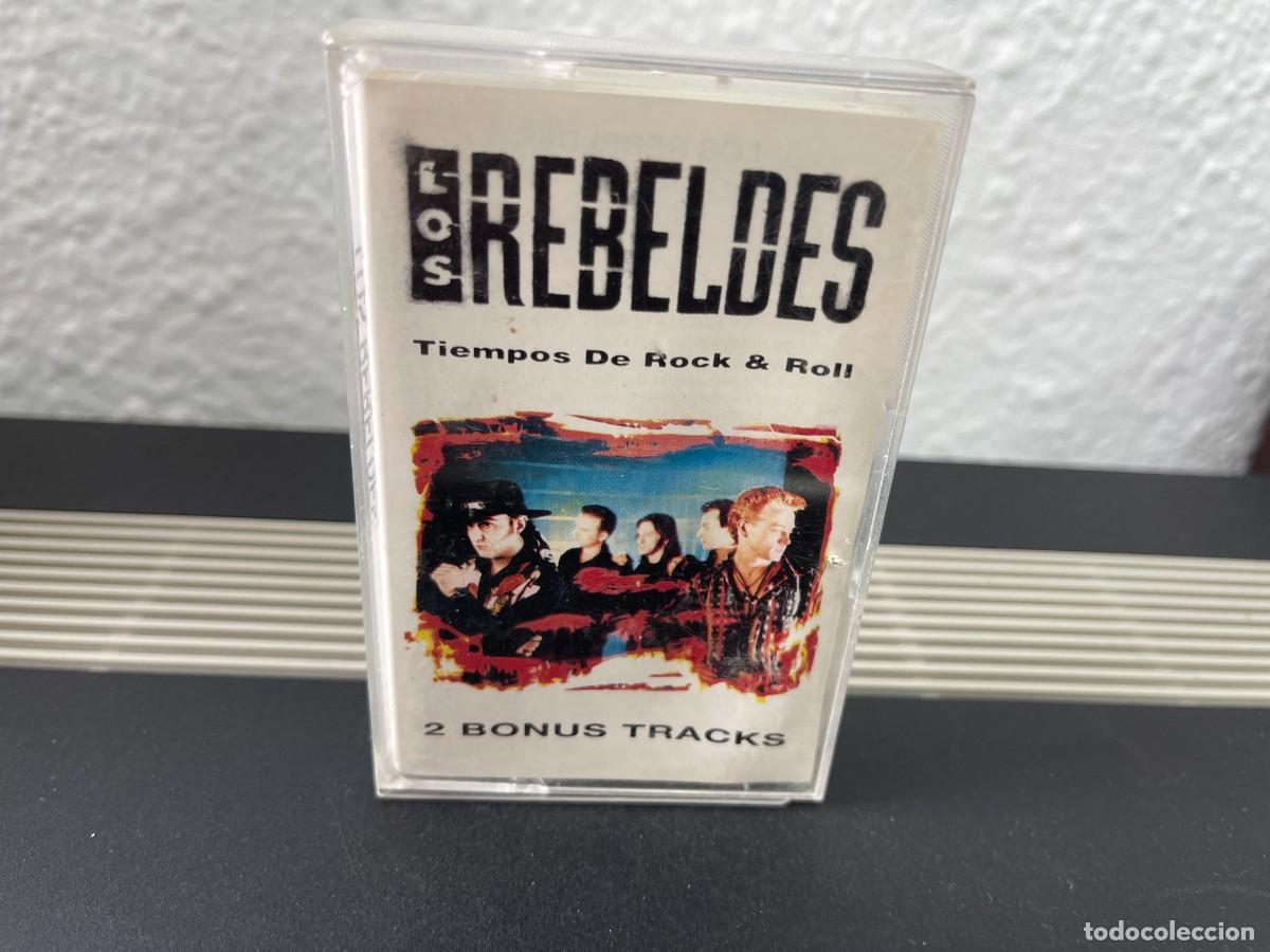 Casetes antiguos: Los Rebeldes - Tiempos De Rock & Roll cassette - Foto 1