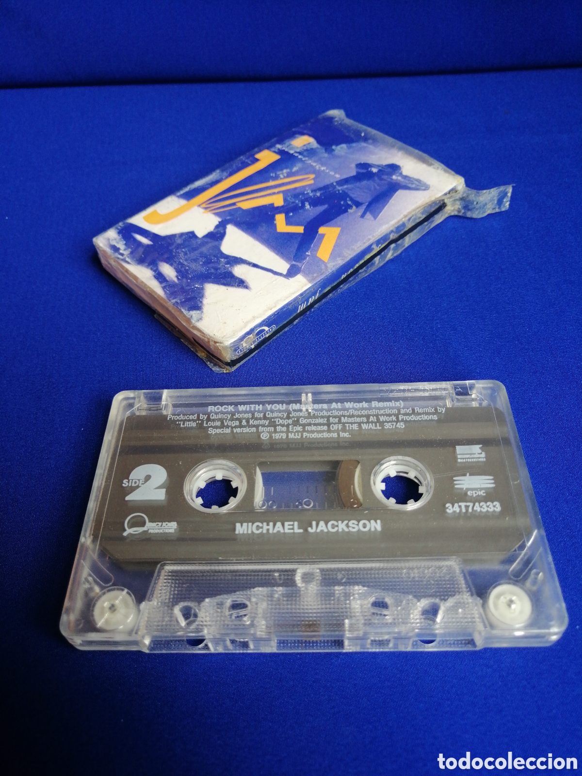 Casetes antiguos: MICHAEL JACKSON - JAM a&ntilde;o 1979 (dif&iacute;cil de conseguir) - Foto 5