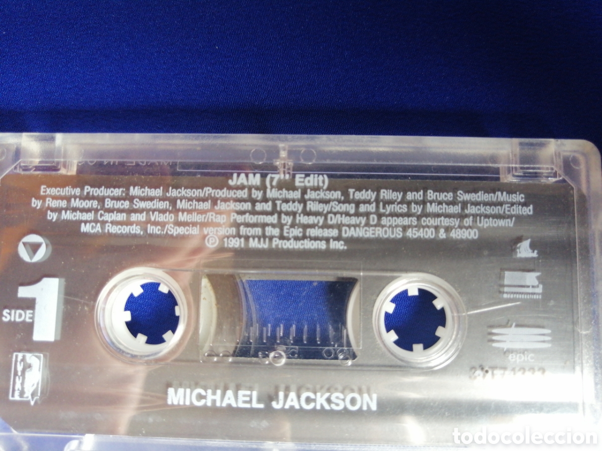Casetes antiguos: MICHAEL JACKSON - JAM a&ntilde;o 1979 (dif&iacute;cil de conseguir) - Foto 7