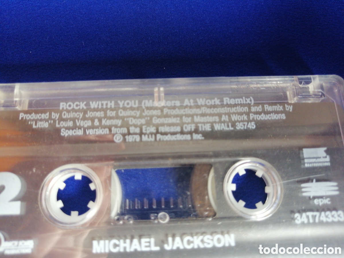Casetes antiguos: MICHAEL JACKSON - JAM a&ntilde;o 1979 (dif&iacute;cil de conseguir) - Foto 8