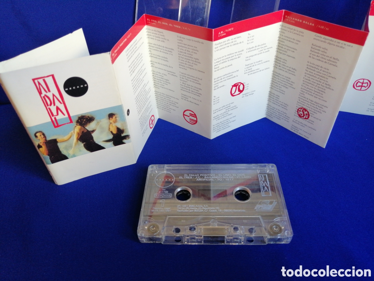 Casetes antiguos: MECANO - AIDALAI - Foto 4