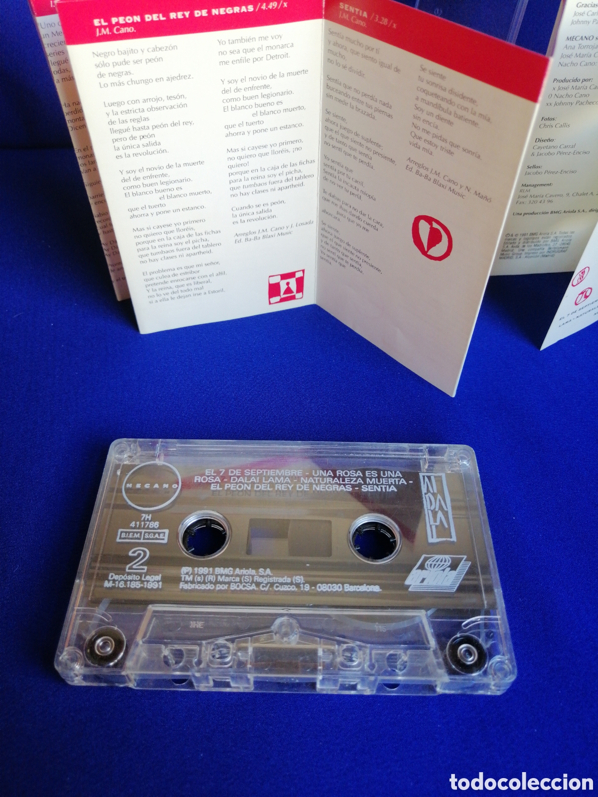 Casetes antiguos: MECANO - AIDALAI - Foto 5