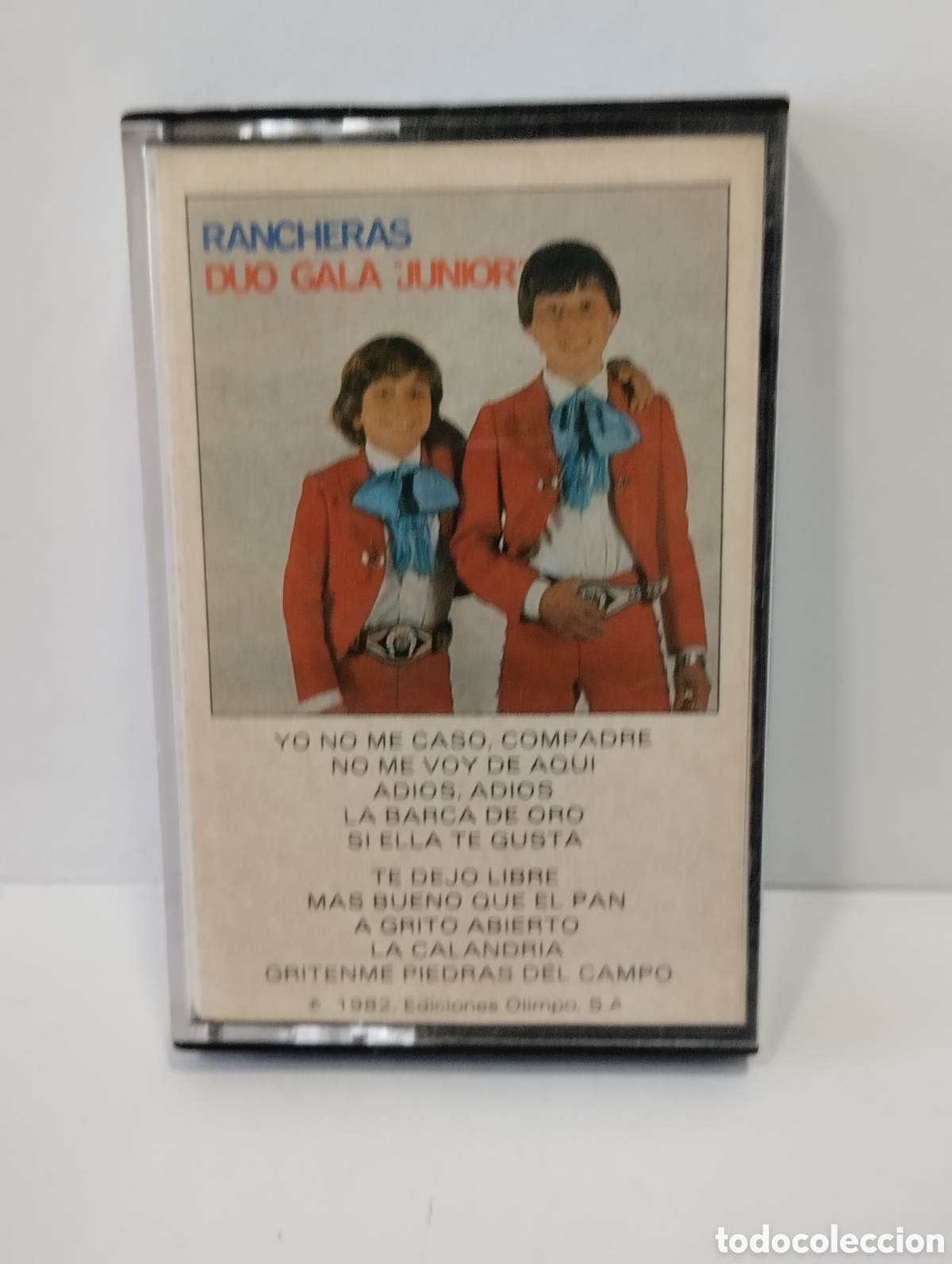 Casetes antiguos: CASSETTE RANCHERAS DUO GALA JUNIOR - Foto 1