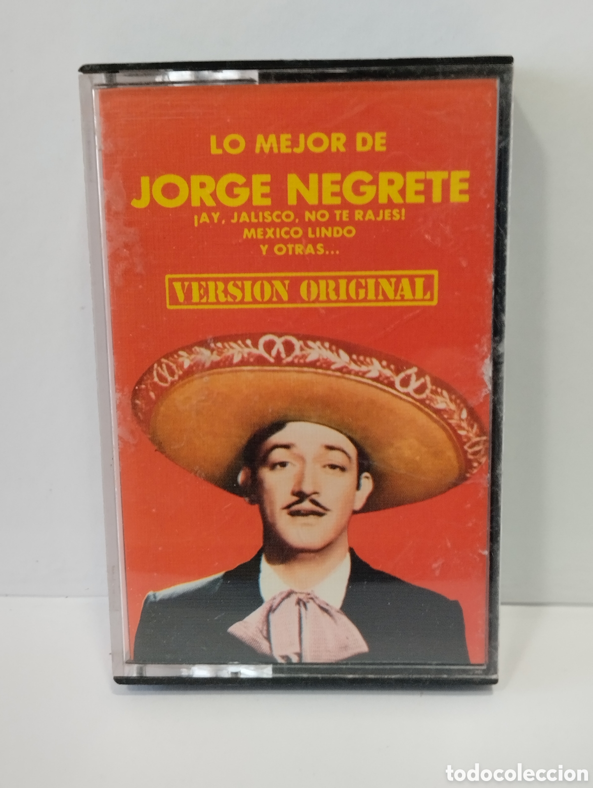 Casetes antiguos: CASSETTE LO MEJOR DE JORGE NEGRETE - Foto 1