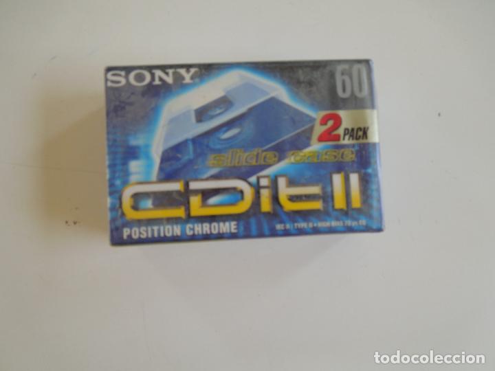 Casetes antiguos: SONY 60 - CINTA CASETTE - PACK 2 CINTAS - PRECINTADO.