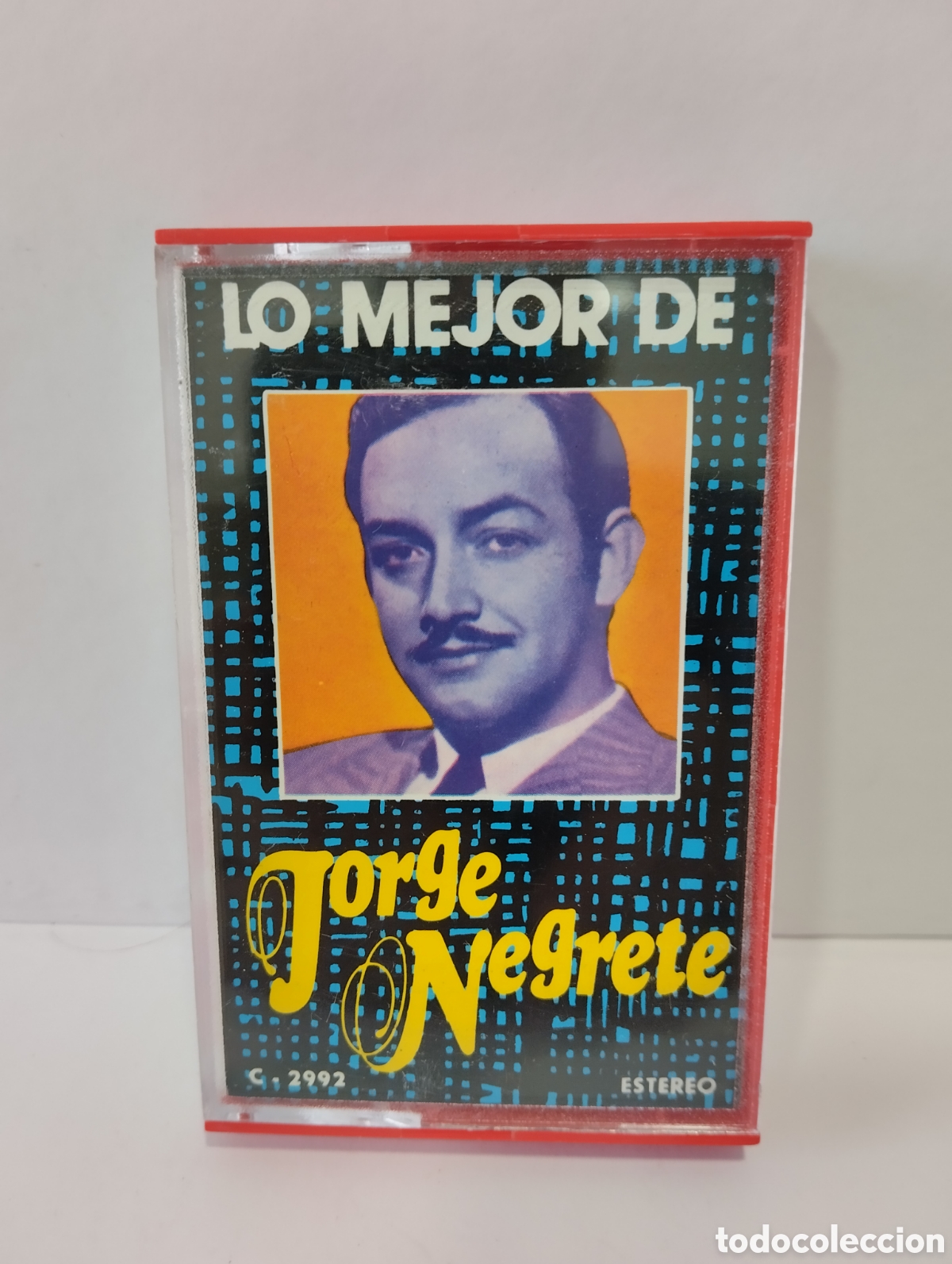 Casetes antiguos: CASSETTE LO MEJOR DE JORGE NEGRETE - Foto 1