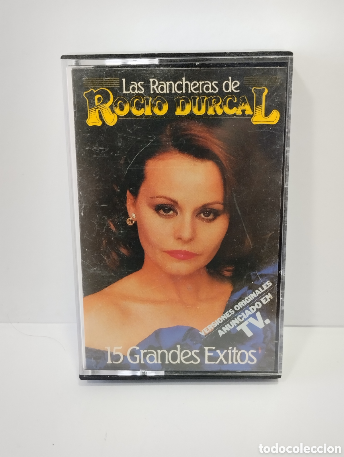Casetes antiguos: CASSETTE LAS RANCHERAS DE ROCIO DULCAL 15 GRANDES EXITOS - Foto 1