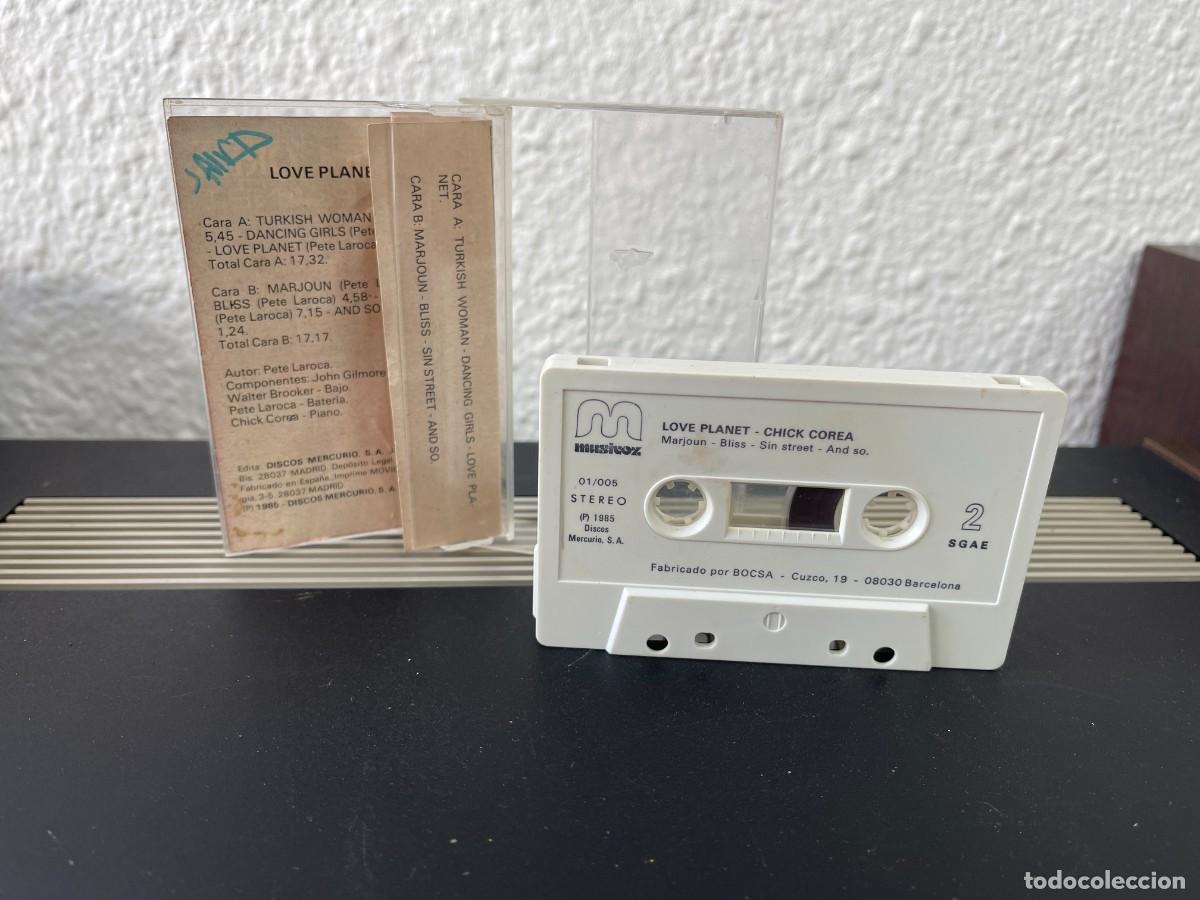 Casetes antiguos: Chick Corea - Love Planet cassette - Foto 2