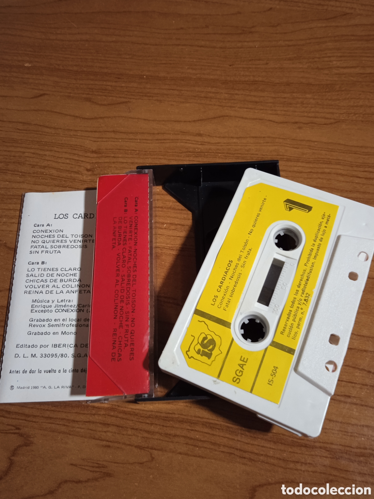 Casetes antiguos: Los card&iacute;acos - - Foto 3