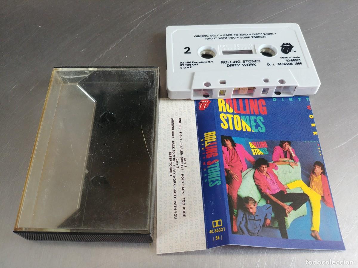 Casetes antiguos: ROLLING STONES-CASETE DIRTY WORK - Foto 1