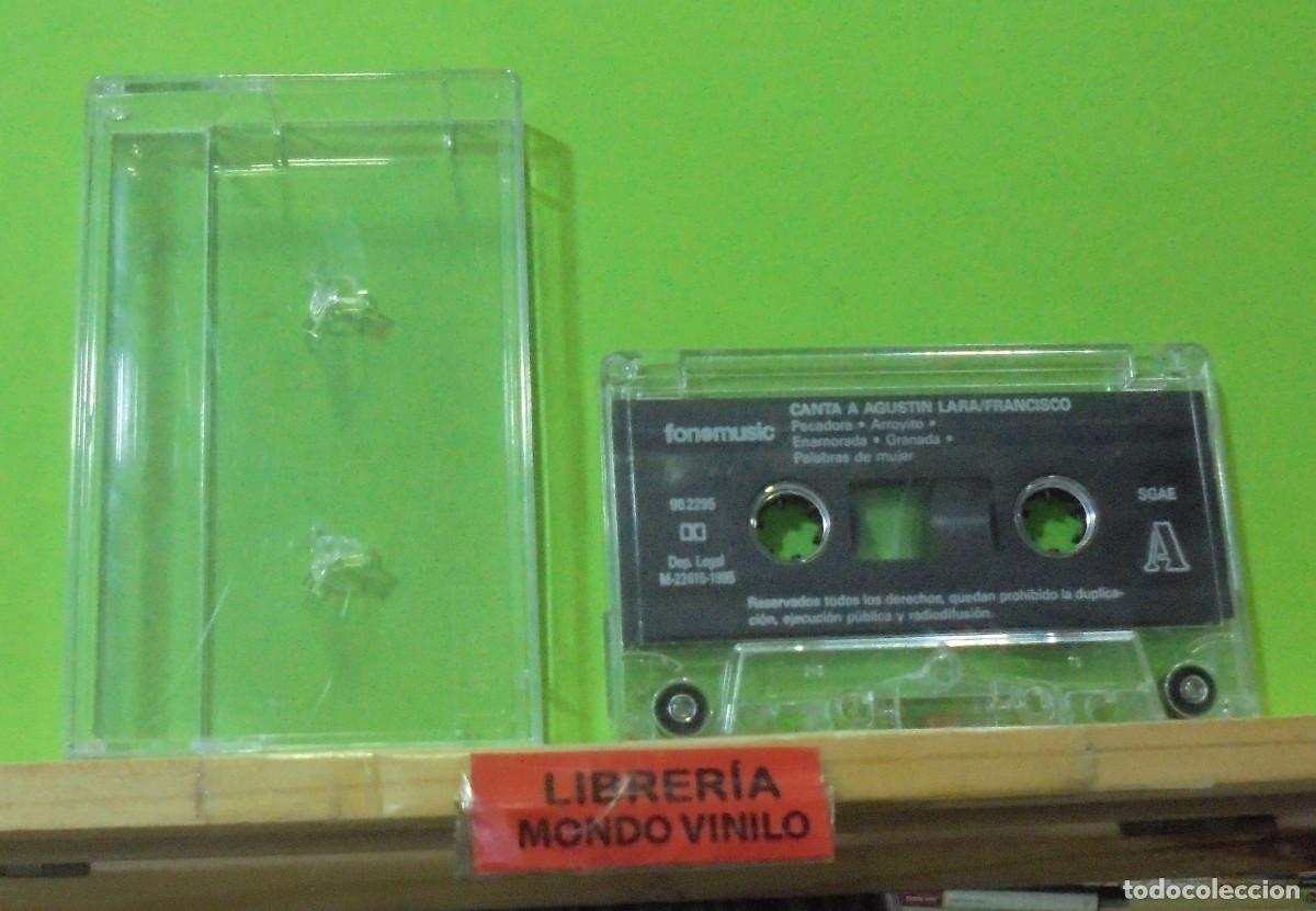 Casetes antiguos: Francisco canta a Agustin Lara - Casete - Foto 1