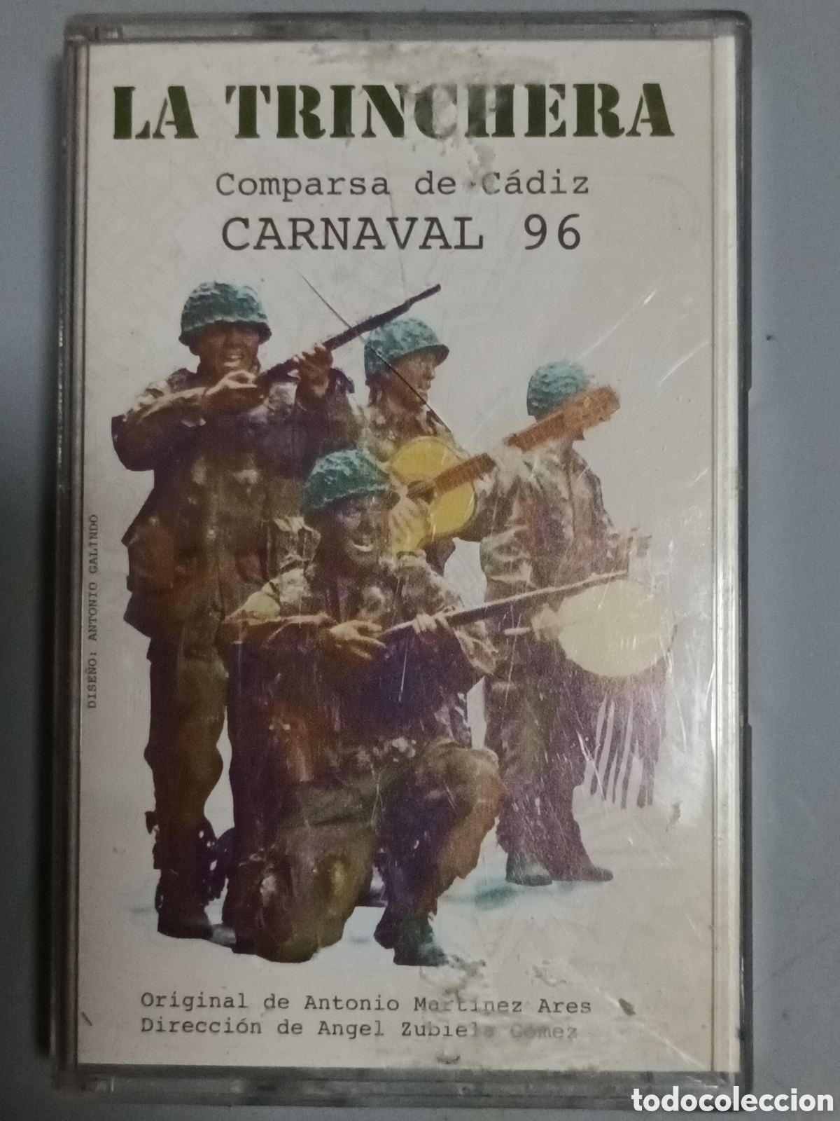 Casetes antiguos: La trinchera carnaval de C&aacute;diz 96