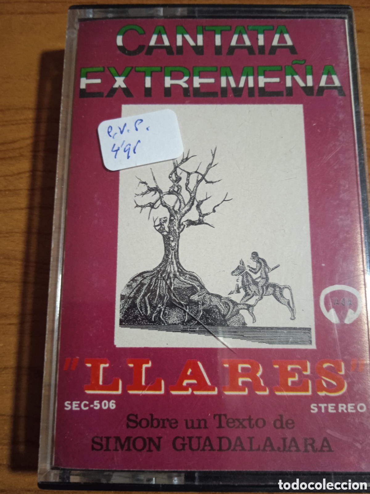 Casetes antiguos: Llares - cantata extreme&ntilde;a. - Foto 1
