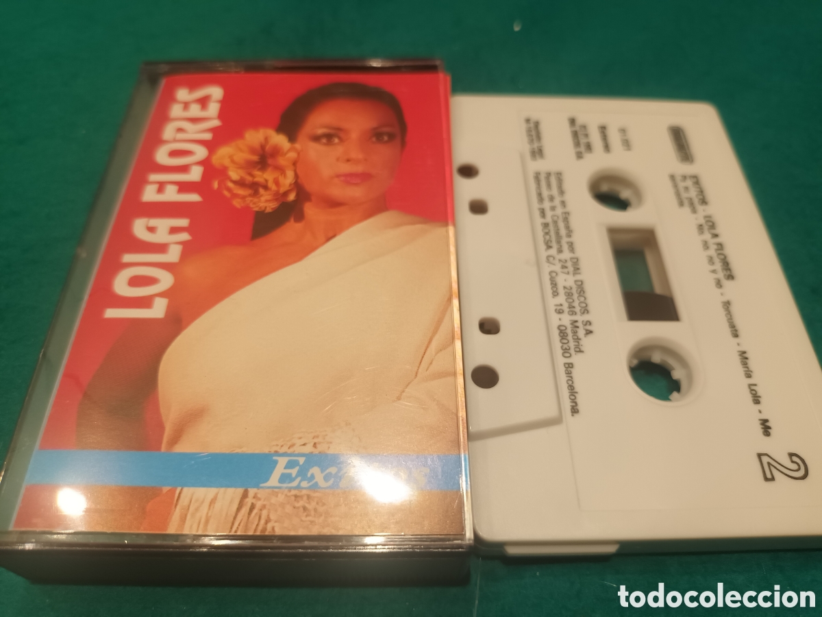 Casetes antiguos: LOLA FLORES - &Eacute;XITOS - RARO CASETES - Foto 1