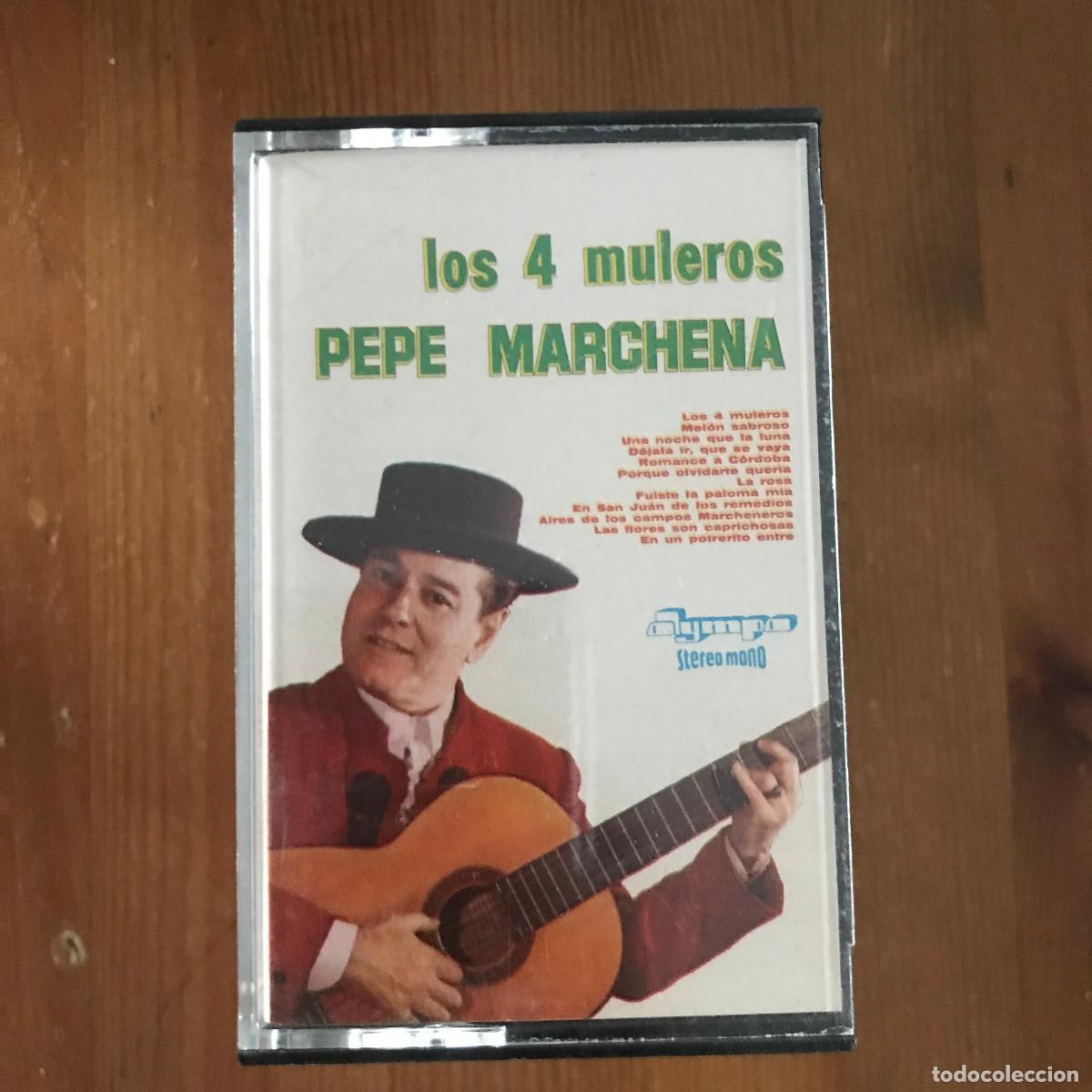Casetes antiguos: PEPE MARCHENA - LOS 4 MULEROS - CASSETTE OLYMPO 1974 - Foto 1