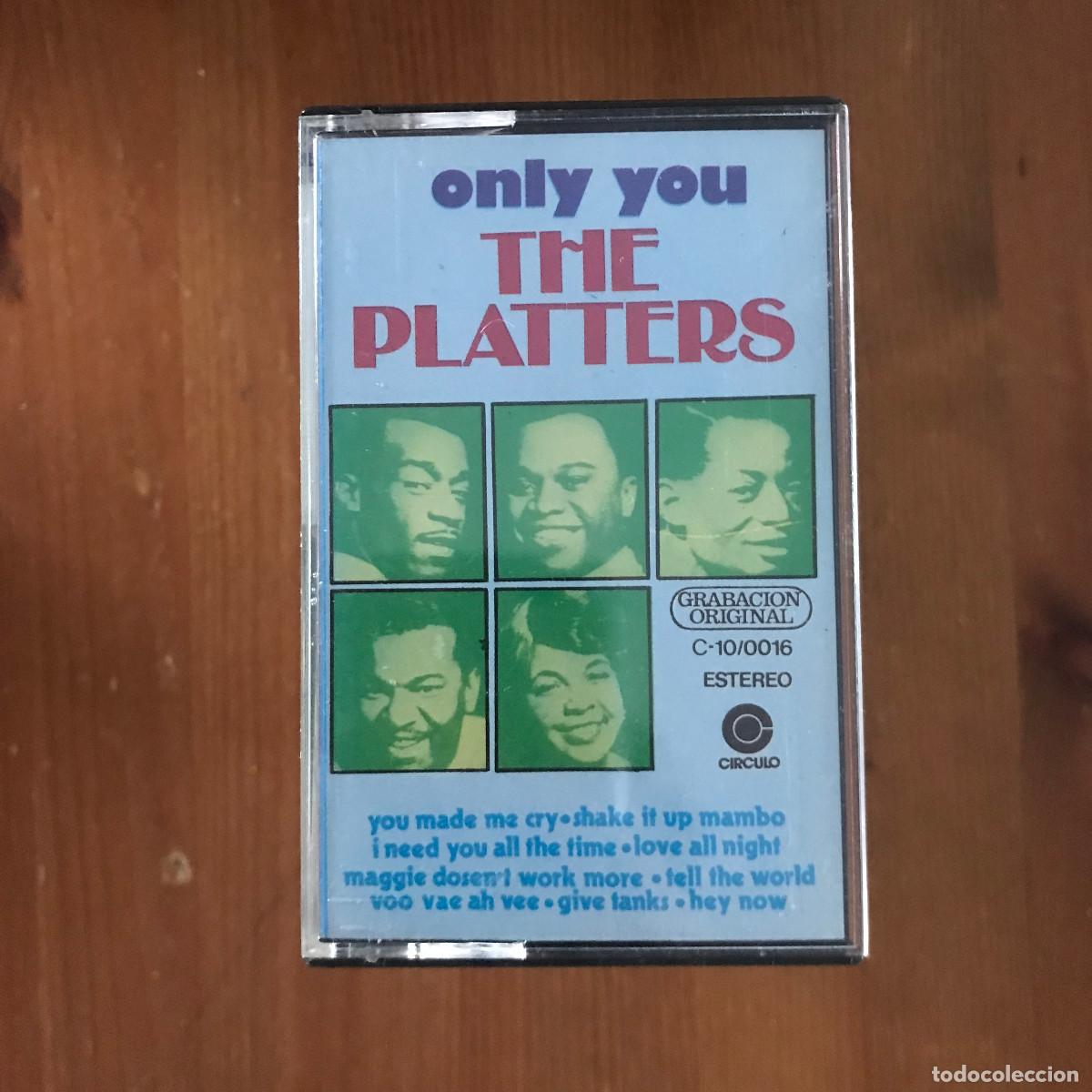 Casetes antiguos: PLATTERS - ONLY YOU - CASSETTE C&Iacute;RCULO 1978 - Foto 1
