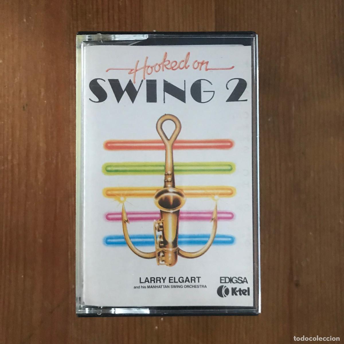 Casetes antiguos: LARRY ELGART - HOOKED ON SWING 2 - CASSETTE PDI 1984 - Foto 1