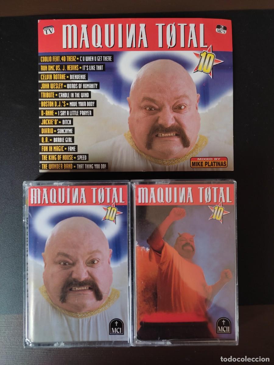 Casetes antiguos: CINTA CASSETTE M&Aacute;QUINA TOTAL 10 - Foto 1